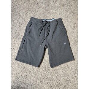 Mack Weldon Ace Sweatshirt shorts gray for daily wear size Small 9" inseam